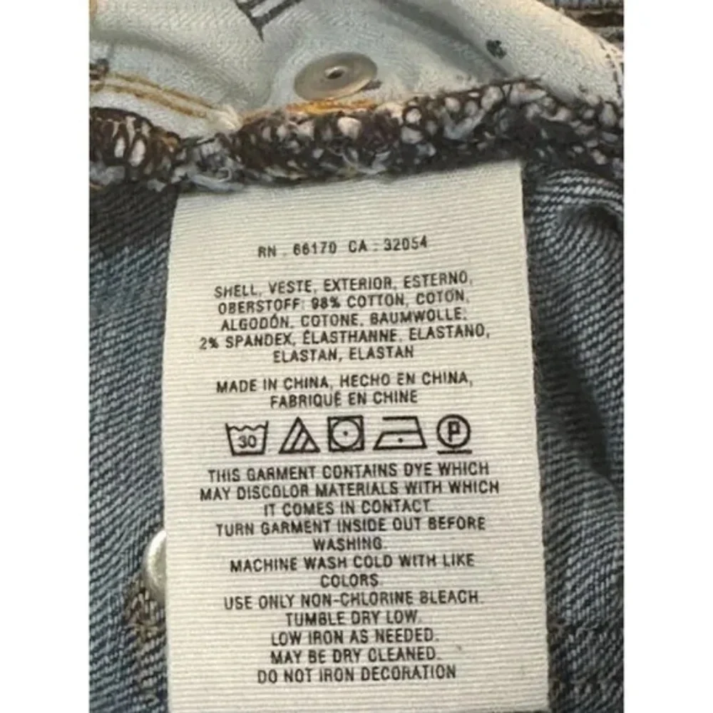 Anthropologie Pilcro Hyphen Bejeweled Rhinestone Jeans 26 - Picture 6 of 8